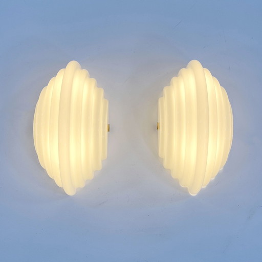 Pair Of Kumo Wall Lamps By Kazuhide Takahama For Sirrah, 1970S