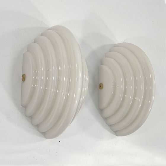 Image 1 of Pair Of Kumo Wall Lamps By Kazuhide Takahama For Sirrah, 1970S