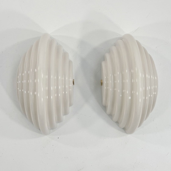 Image 1 of Pair Of Kumo Wall Lamps By Kazuhide Takahama For Sirrah, 1970S