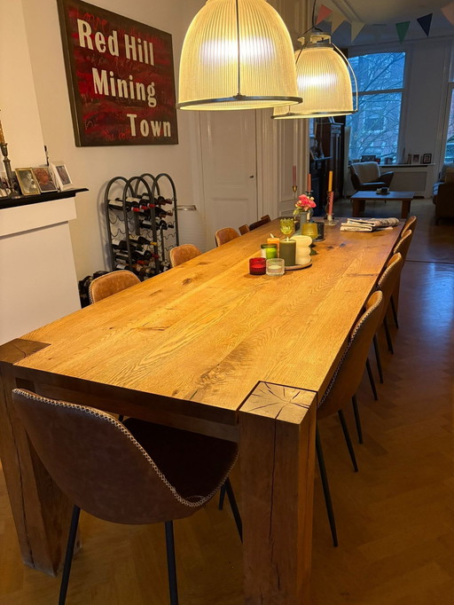 E15 Table Bigfoot (270 X 92 Cm - Oiled Oak), Philipp Mainzer