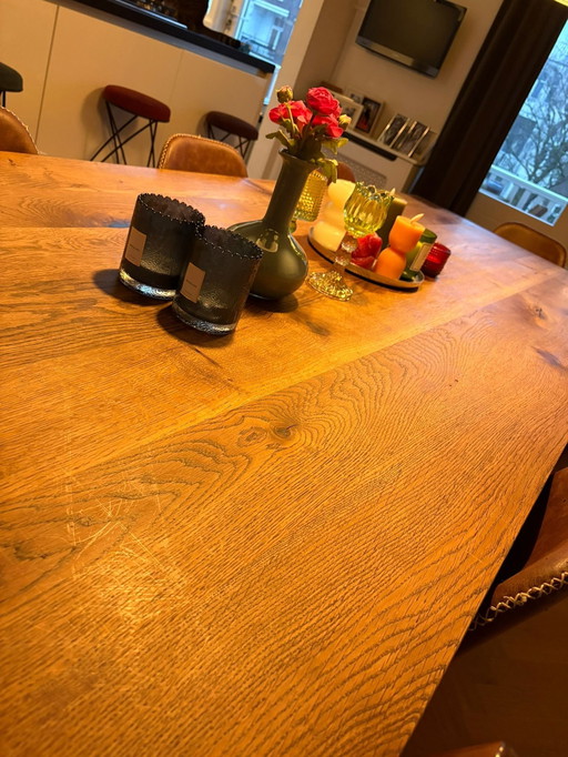 E15 Table Bigfoot (270 X 92 Cm - Oiled Oak), Philipp Mainzer