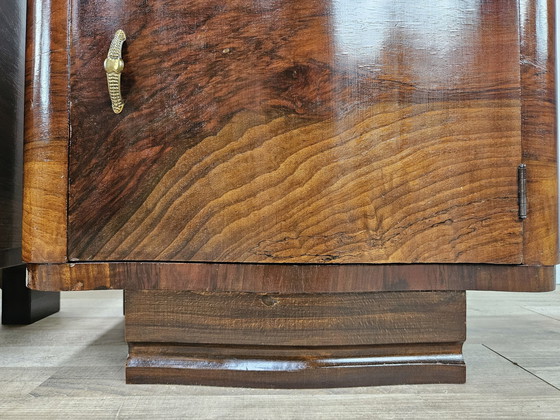 Image 1 of Art Decò Nightstands In Mahogany 1940