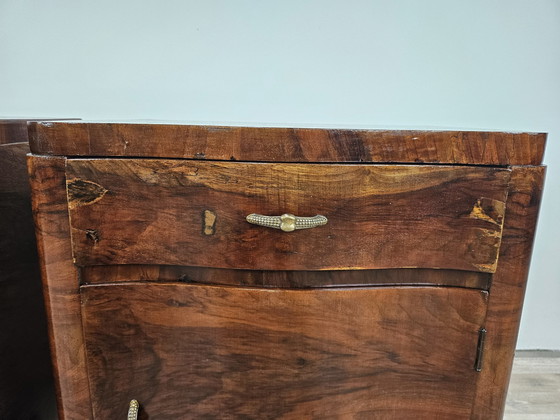 Image 1 of Art Decò Nightstands In Mahogany 1940