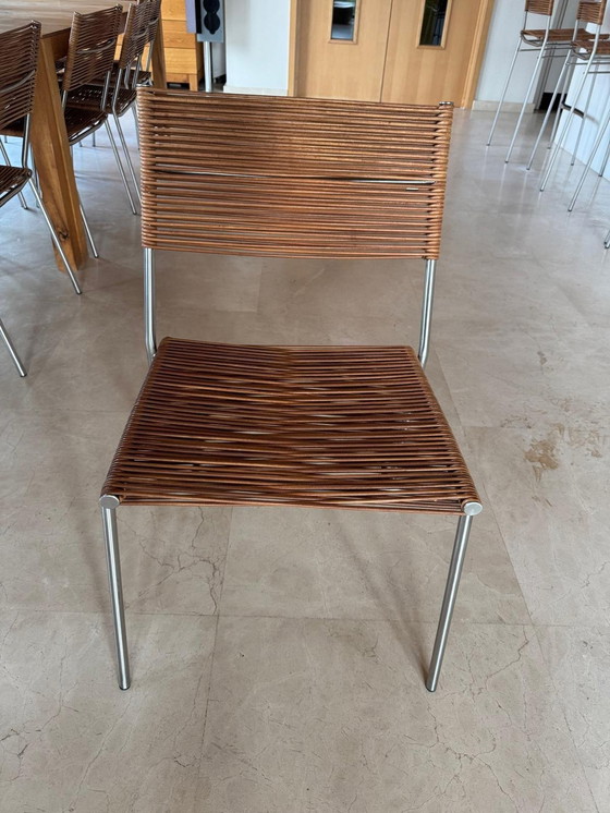 Image 1 of 4 X Miss B Chairs By Tito Agnoli For Pierantonio Bonacina