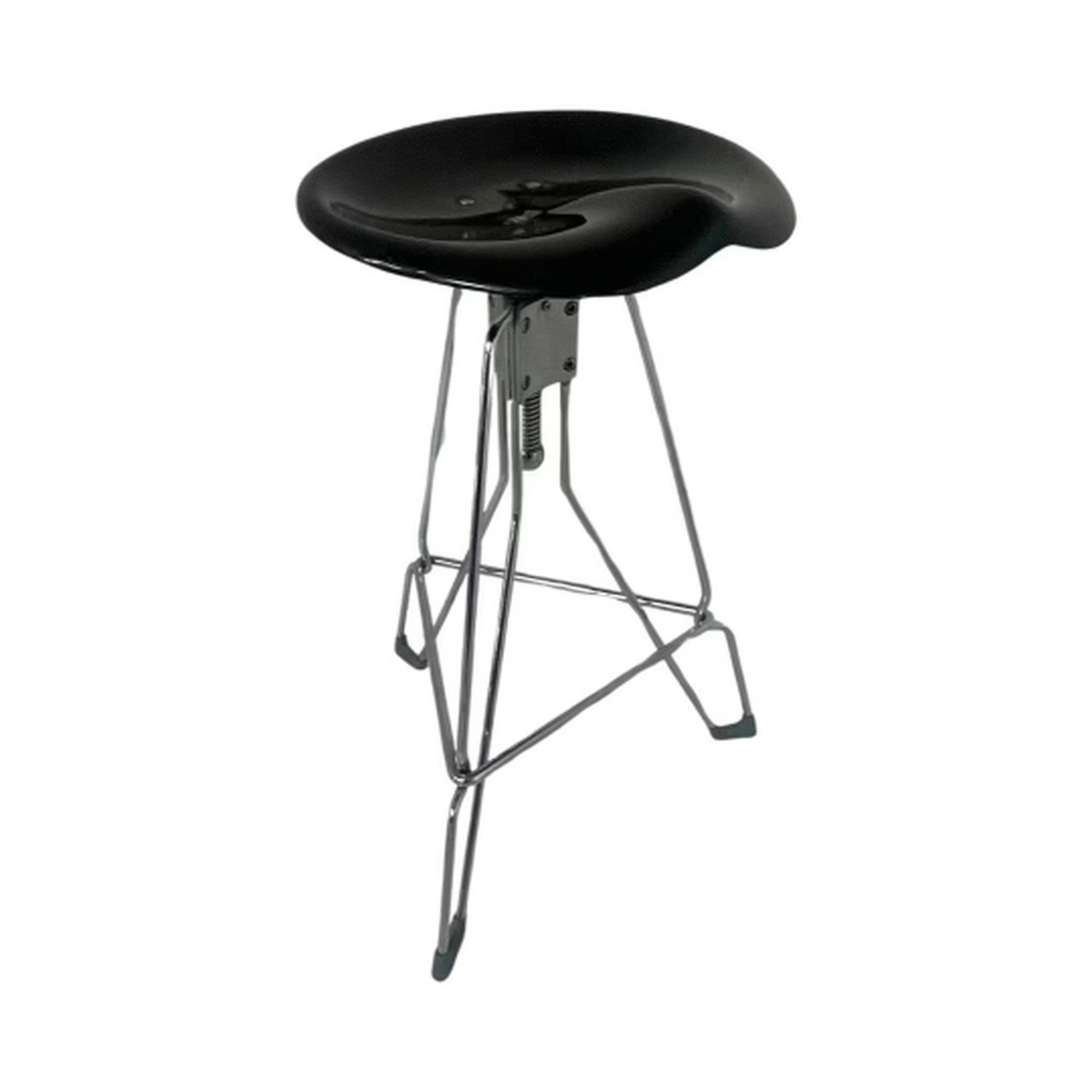 DULTON バー スツール 昇降式　シルバー　YASU SASAMOTO ④ Yasuaki Sasamoto Dulton Stainless Steel Tractor Seat Stool