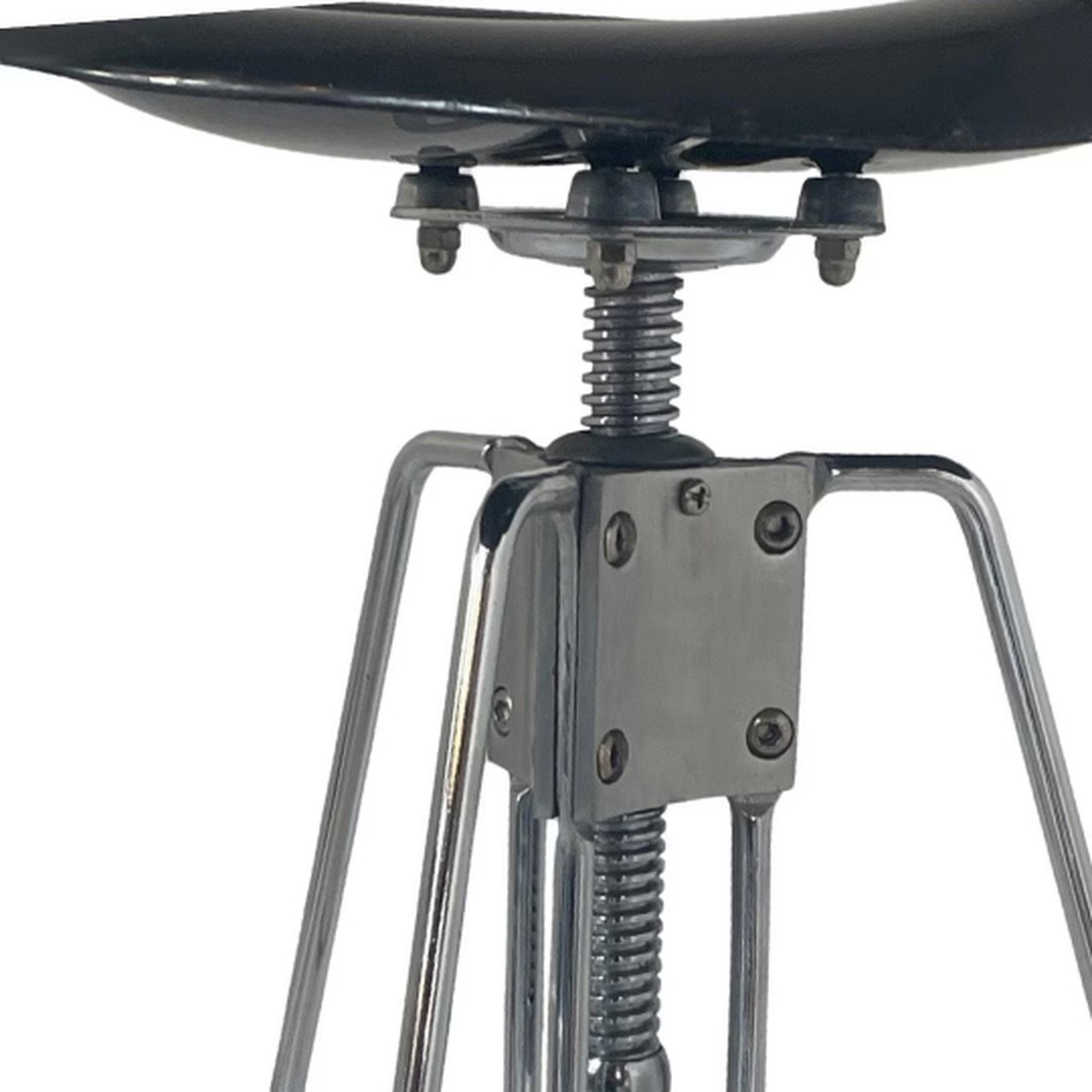 Yasu Sasamoto- Dulton - Industrial vintage Bar Stool with Yasu Sasamoto- Dulton - Industrial vintage Bar Stool with