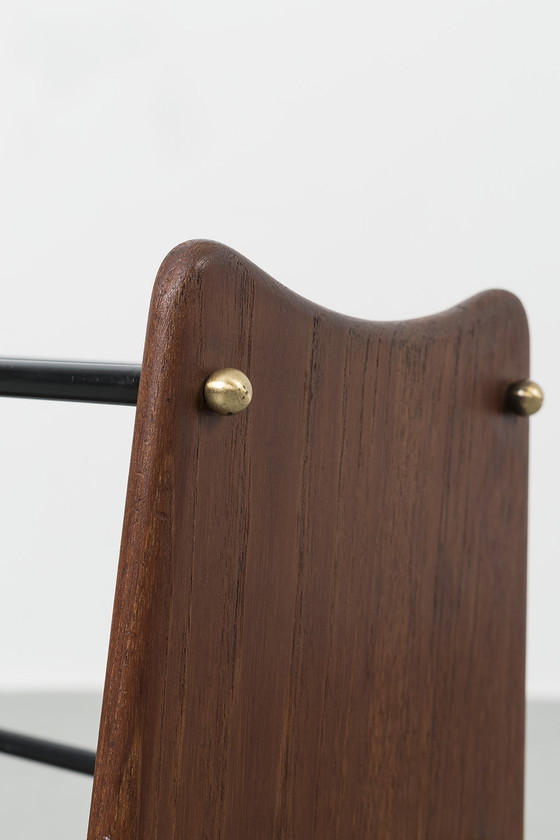 Image 1 of Teak umbrella holder