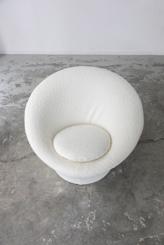 Image 1 of Poltrona e poggiapiedi Mushroom di Pierre Paulin per Artifort