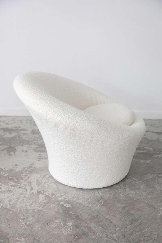 Image 1 of Poltrona e poggiapiedi Mushroom di Pierre Paulin per Artifort