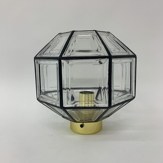 Image 1 of Glashütte Limburg Midcentury Flush Mount - 1960s