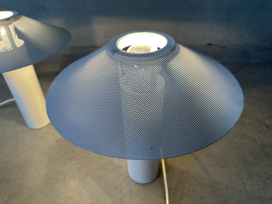 Image 1 of 2x 'Format' table lamp by Hans Schwazer for Royal Copenhagen