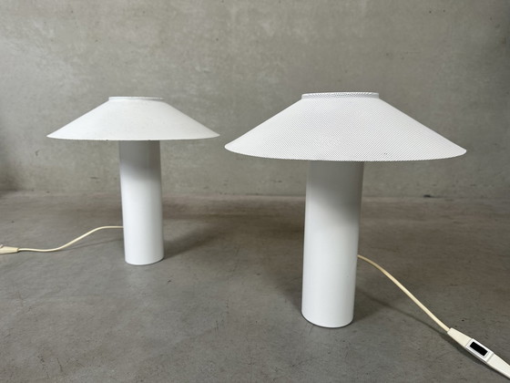 Image 1 of 2x 'Format' table lamp by Hans Schwazer for Royal Copenhagen