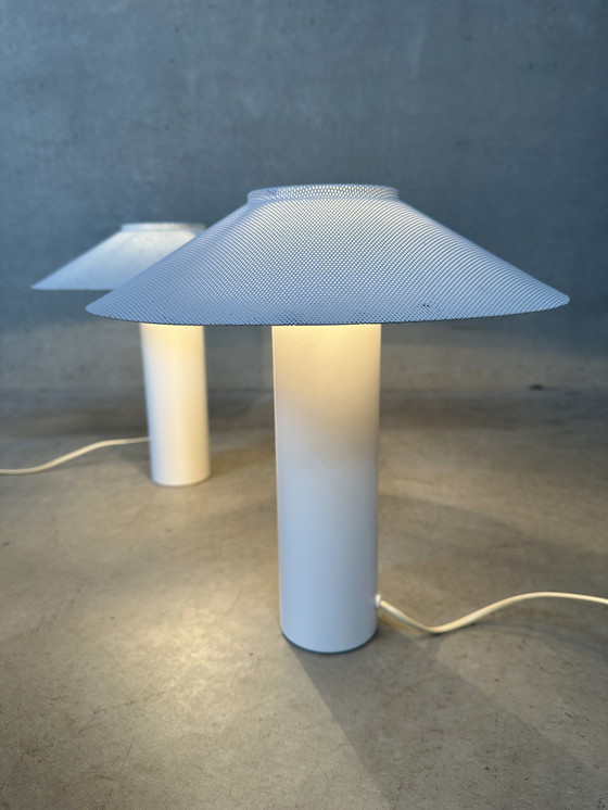 Image 1 of 2x 'Format' table lamp by Hans Schwazer for Royal Copenhagen