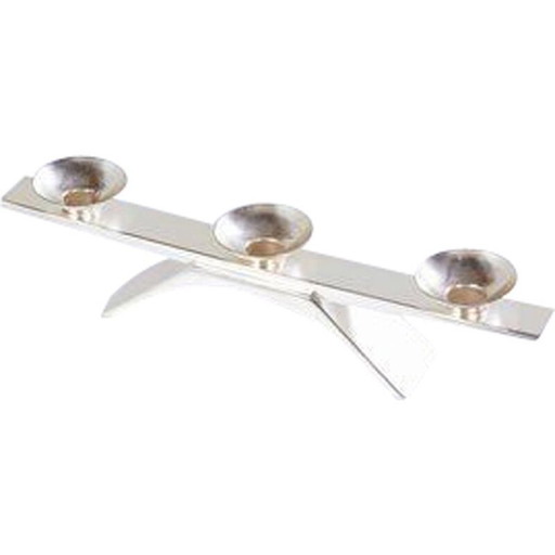 Vintage aluminum candle holder from WMF