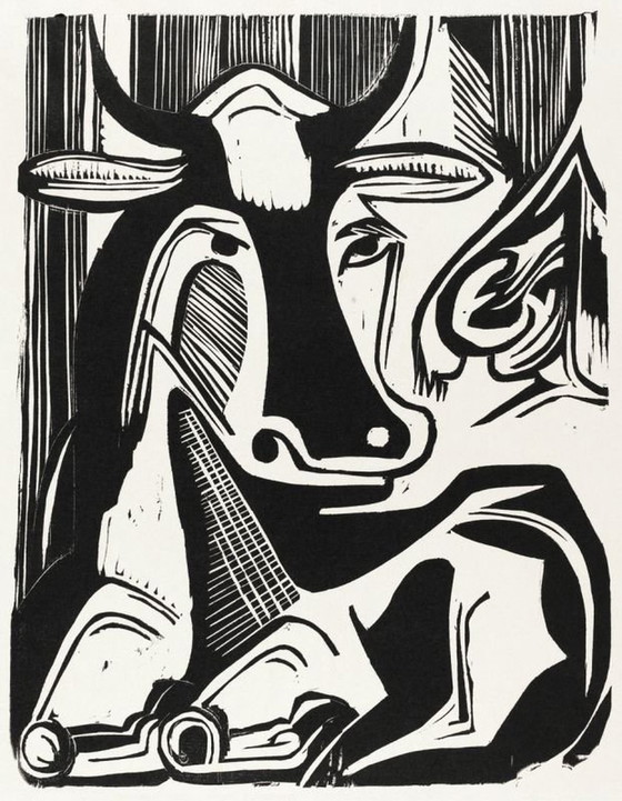 Image 1 of Ernst Kirchner ---The Large Cow