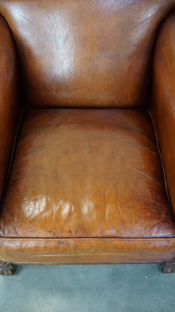 Image 1 of 2 X Sheep Leather Armchair