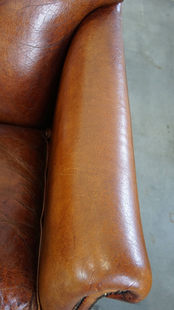 Image 1 of 2 X Sheep Leather Armchair