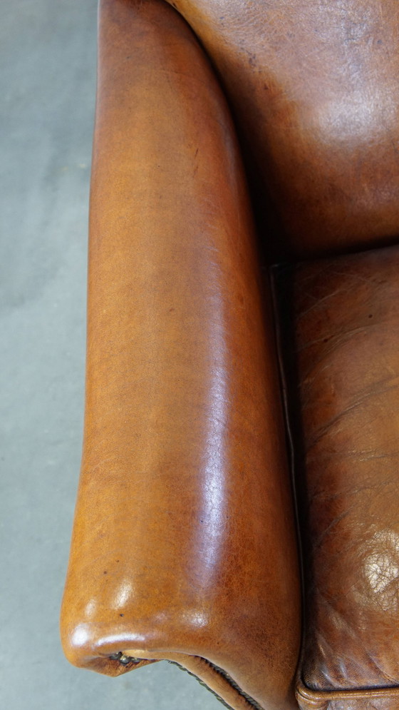 Image 1 of 2 X Sheep Leather Armchair