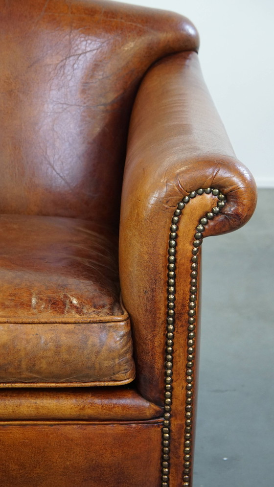 Image 1 of 2 X Sheep Leather Armchair