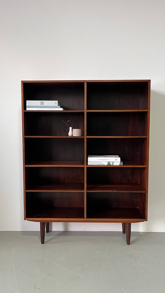 Image 1 of Bibliothèque vintage en bois de rose