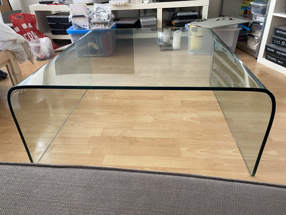 Image 1 of Italian glass coffee table