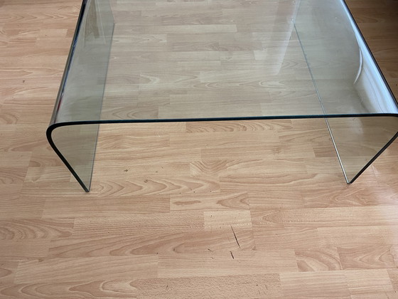 Image 1 of Italian glass coffee table