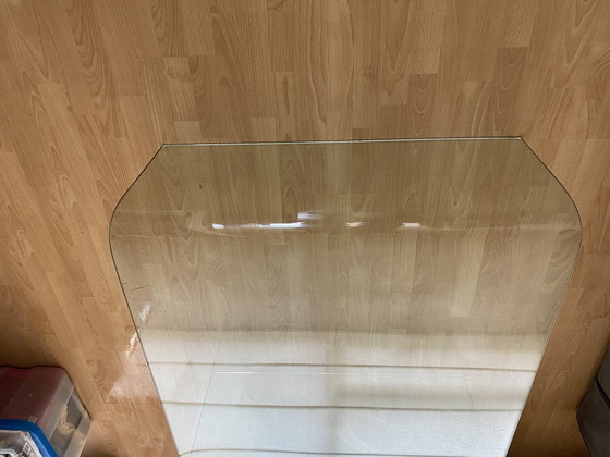 Image 1 of Italian glass coffee table