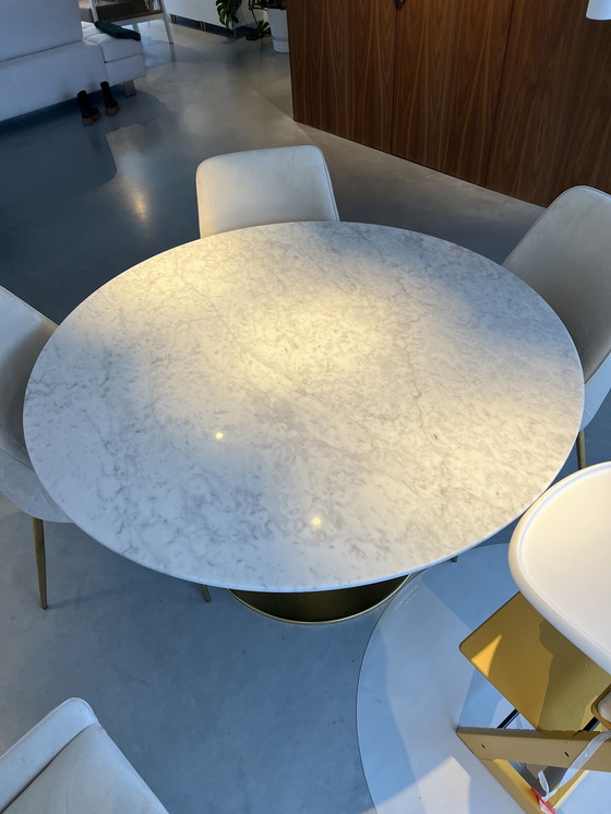 Image 1 of Gubi white marble dining table