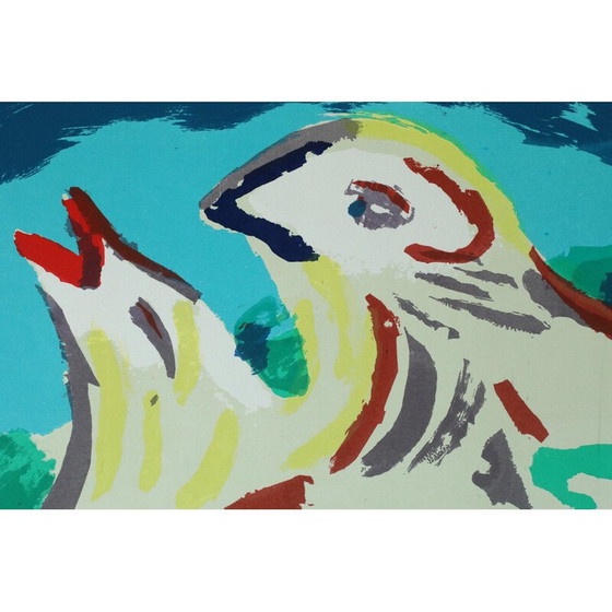 Image 1 of Vintage lithograph by Bengt Åberg