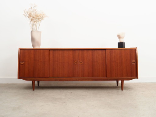 Teak Sideboard, Danish Design, 1970S, Manufacturer: Aerthoj Jensen & Molholm Herning