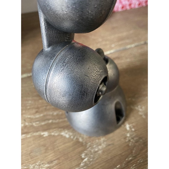 Image 1 of Lampada da parete vintage Jieldé color nero grafite, anni '50