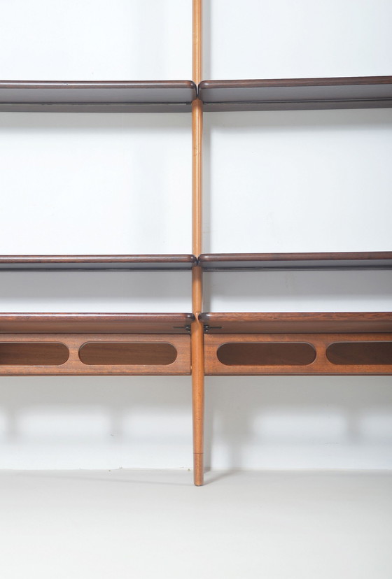 Image 1 of Double Wall Rack Designed By William Watting For Scanflex, 1950s