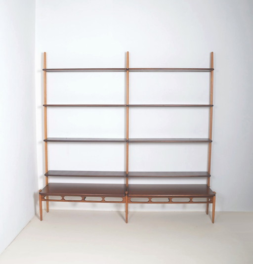 Double Wall Rack Designed By William Watting For Scanflex, 1950s