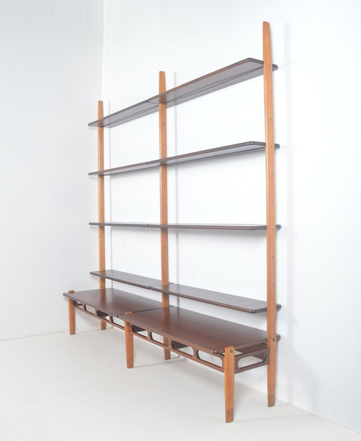 Double Wall Rack Designed By William Watting For Scanflex, 1950s