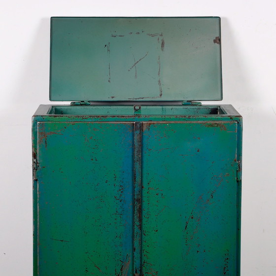 Image 1 of Industrial Iron Cabinet, 1960s