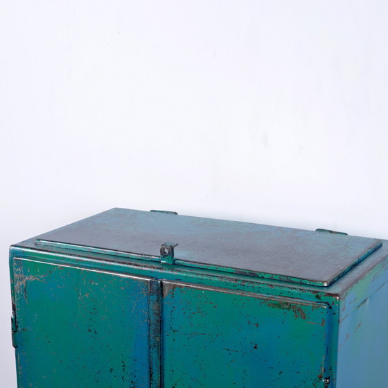 Image 1 of Industrial Iron Cabinet, 1960s