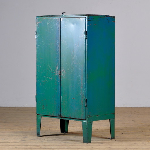 Industrial Iron Cabinet, 1960s