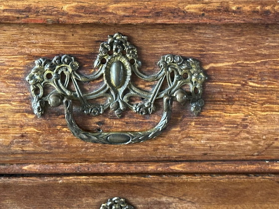 Image 1 of Antique Chest Of Drawers With Lion Paws