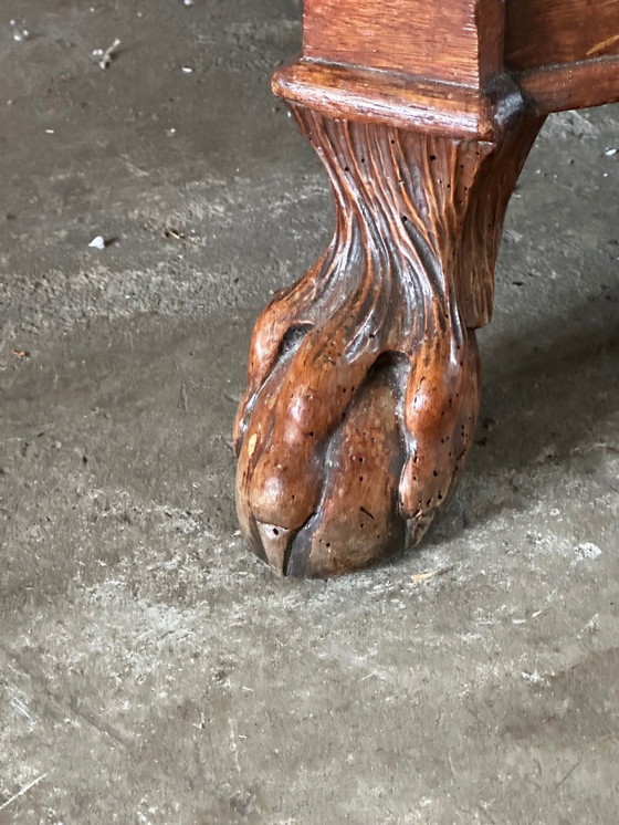 Image 1 of Antique Chest Of Drawers With Lion Paws