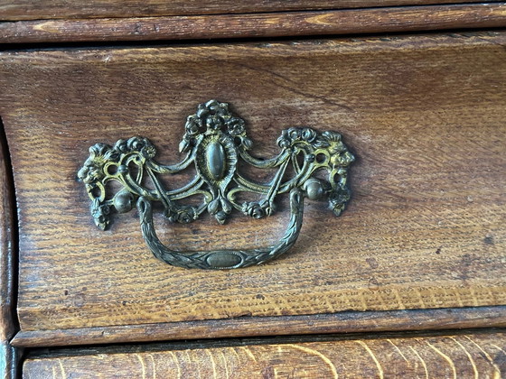 Image 1 of Antique Chest Of Drawers With Lion Paws