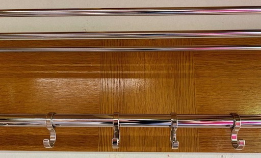 Pastoe Chrome Vintage Coat Rack