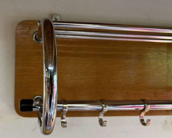 Image 1 of Pastoe Chrome Vintage Coat Rack