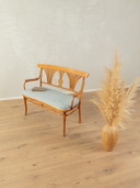 Thonet art nouveau bench