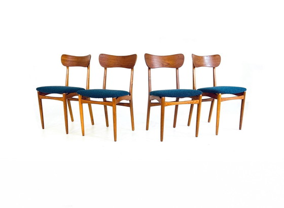 Image 1 of 4X Restored Danish Chair '60s