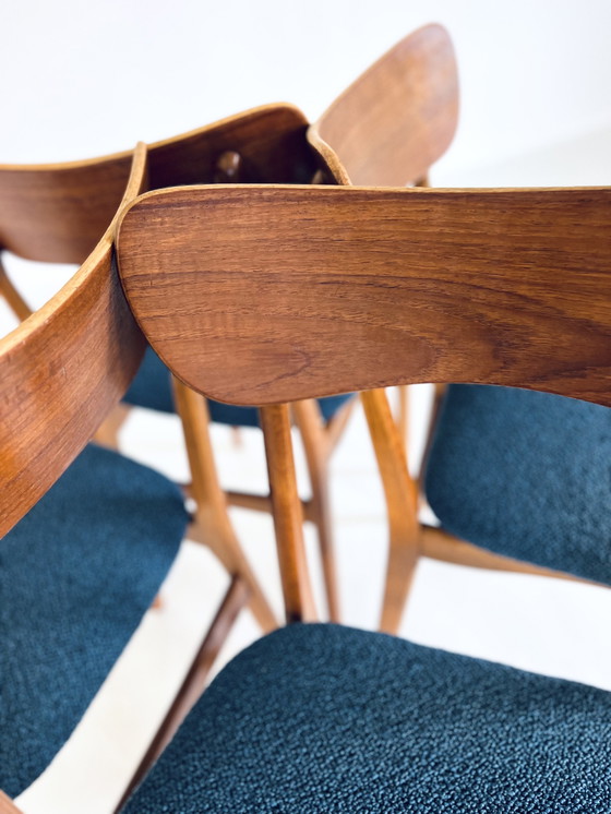 Image 1 of 4X Restored Danish Chair '60s