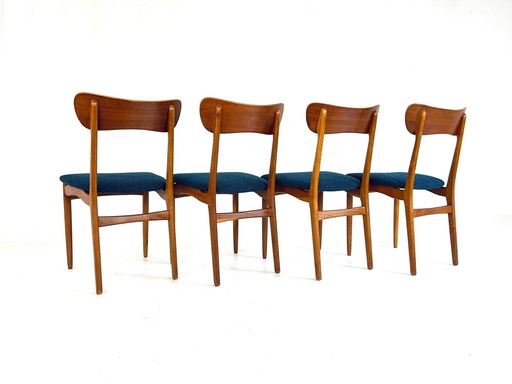 4X Restored Danish Chair '60s