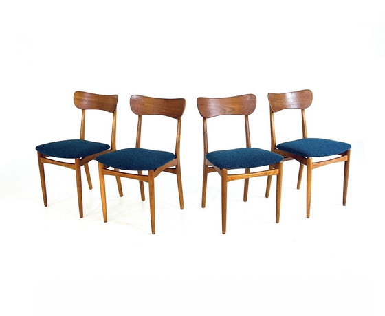 Image 1 of 4X Restored Danish Chair '60s