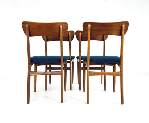 4X Restored Danish Chair '60s