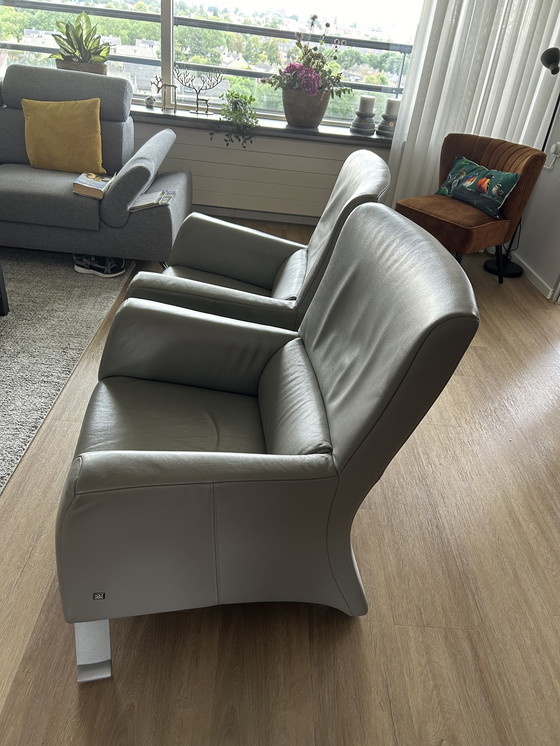 Image 1 of 2x Rolf Benz Armchairs