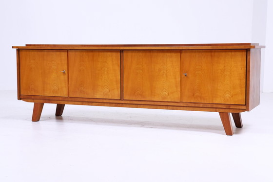 Image 1 of Vintage sideboard 60s | Mid - Century vintage lowboard cabinet storage retro wood